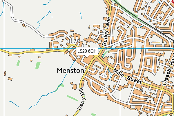LS29 6QH map - OS VectorMap District (Ordnance Survey)