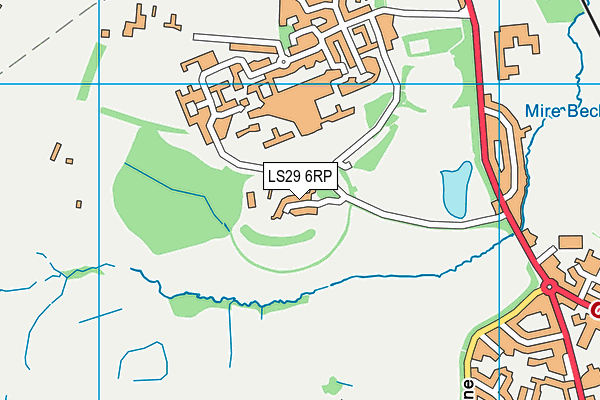 LS29 6RP map - OS VectorMap District (Ordnance Survey)