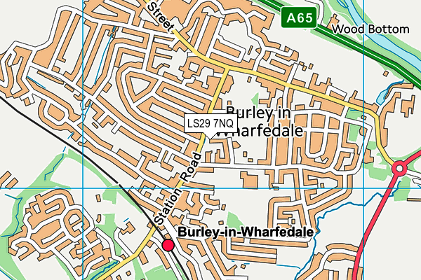 Map of WHARFEDALE HOMESHARE LIMITED at district scale