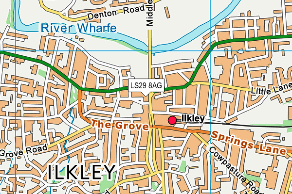 Map of BRINDLEY MILL (SKIPTON) MANAGEMENT COMPANY LIMITED at district scale