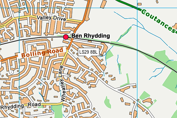 Map of IAIN CUMBERLAND LTD at district scale