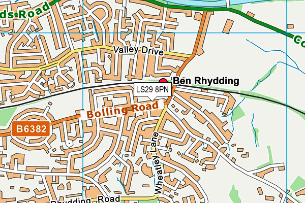 Map of RHYDDING MANAGEMENT LIMITED at district scale