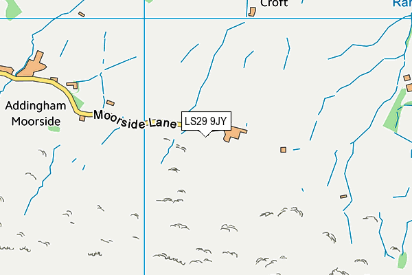 LS29 9JY map - OS VectorMap District (Ordnance Survey)