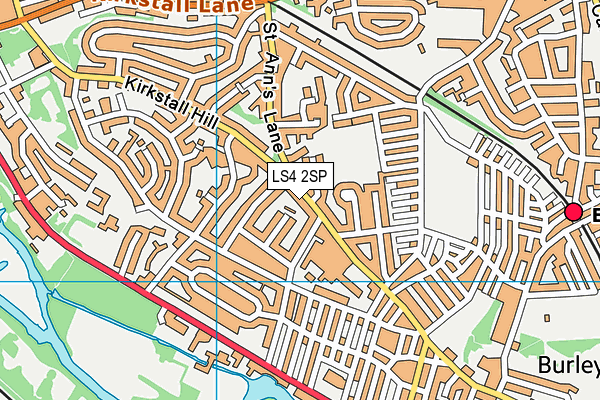 LS4 2SP map - OS VectorMap District (Ordnance Survey)