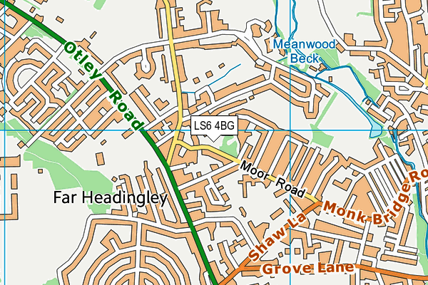 Map of PARK VIEW COURT (LEEDS) LIMITED at district scale