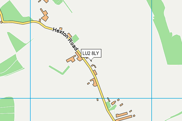 LU2 8LY map - OS VectorMap District (Ordnance Survey)