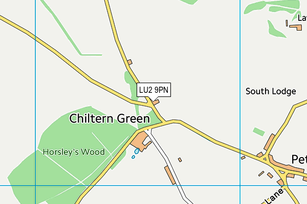 LU2 9PN map - OS VectorMap District (Ordnance Survey)