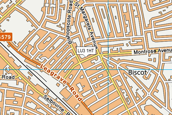 LU3 1HT map - OS VectorMap District (Ordnance Survey)