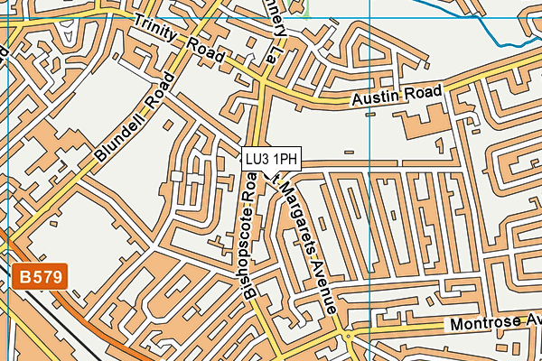 LU3 1PH map - OS VectorMap District (Ordnance Survey)