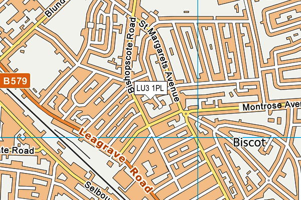 LU3 1PL map - OS VectorMap District (Ordnance Survey)