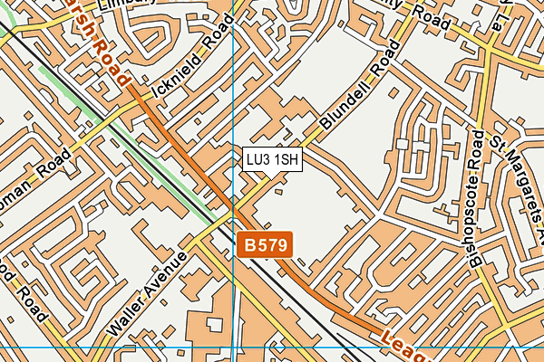 LU3 1SH map - OS VectorMap District (Ordnance Survey)