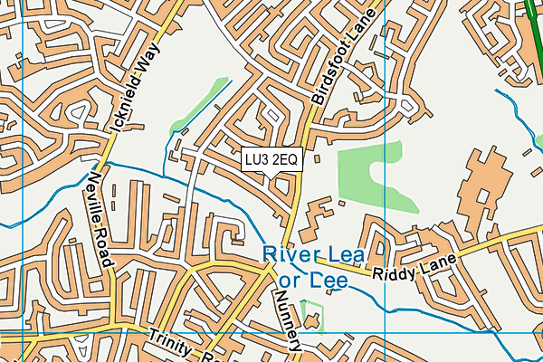 LU3 2EQ map - OS VectorMap District (Ordnance Survey)