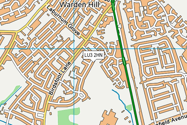 LU3 2HN map - OS VectorMap District (Ordnance Survey)