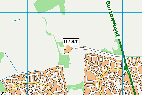 LU3 3NT map - OS VectorMap District (Ordnance Survey)
