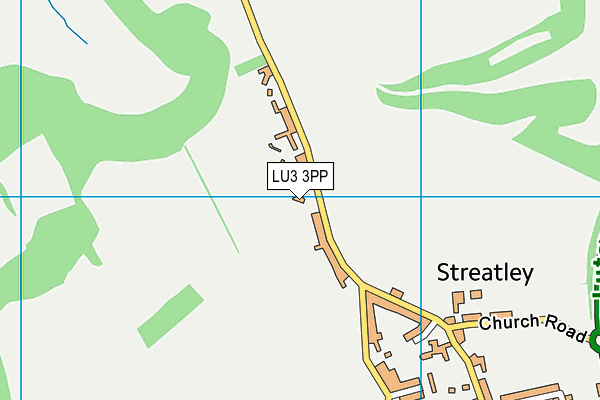 LU3 3PP map - OS VectorMap District (Ordnance Survey)