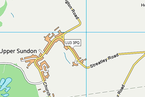 Sundon Lower School map (LU3 3PQ) - OS VectorMap District (Ordnance Survey)