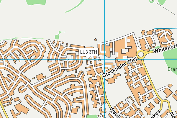 LU3 3TH map - OS VectorMap District (Ordnance Survey)