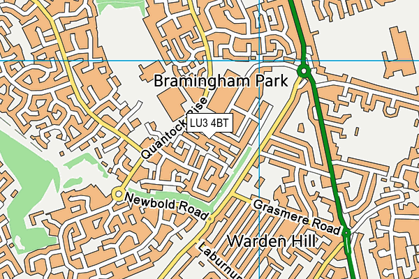 LU3 4BT map - OS VectorMap District (Ordnance Survey)