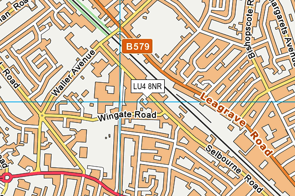 LU4 8NR map - OS VectorMap District (Ordnance Survey)