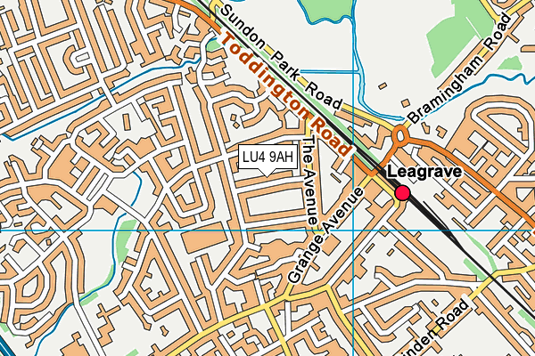 Map of LEAGRAVE CONSULTING LIMITED at district scale