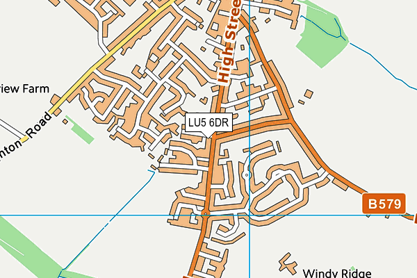 Map of TODDINGTON SUPERMARKET LTD at district scale