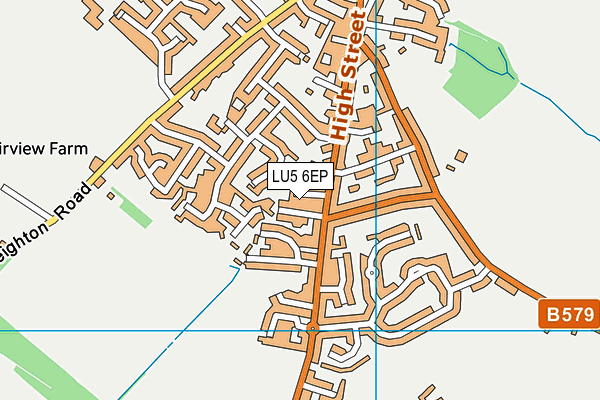 LU5 6EP map - OS VectorMap District (Ordnance Survey)