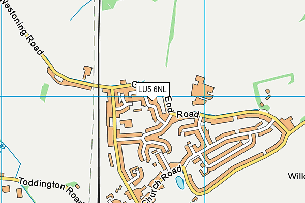 LU5 6NL map - OS VectorMap District (Ordnance Survey)