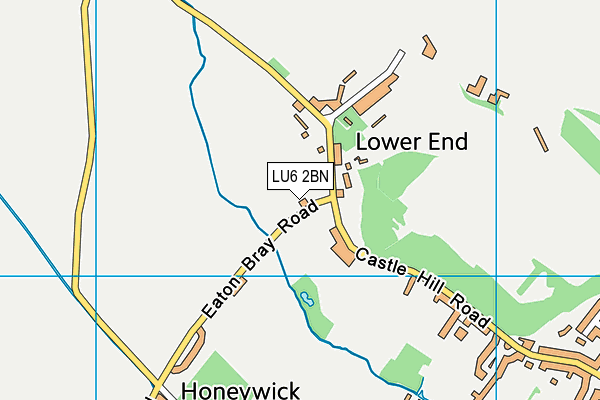 LU6 2BN map - OS VectorMap District (Ordnance Survey)