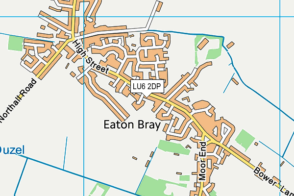 Map of EATON BRAY STORES LIMITED at district scale