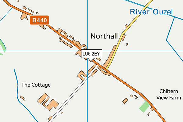 Map of THE SWAN NORTHALL LTD at district scale