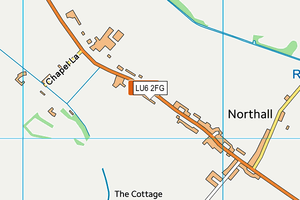 LU6 2FG map - OS VectorMap District (Ordnance Survey)