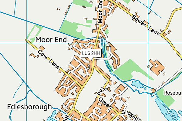 Map of EDLESBOROUGH STORES LIMITED at district scale