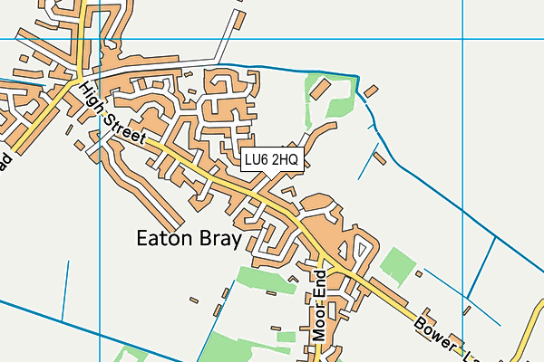 LU6 2HQ map - OS VectorMap District (Ordnance Survey)