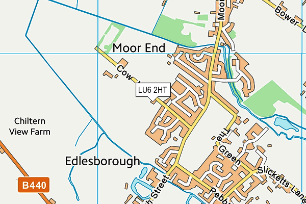 Map of EDLESBOROUGH PHARMACEUTICAL SUPPLIES LIMITED at district scale
