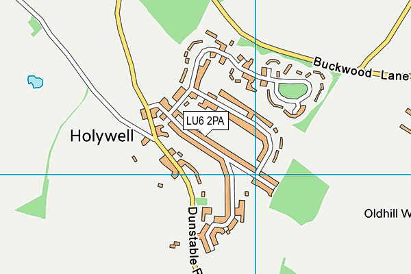 Map of HOLYWELL HOMES LIMITED at district scale