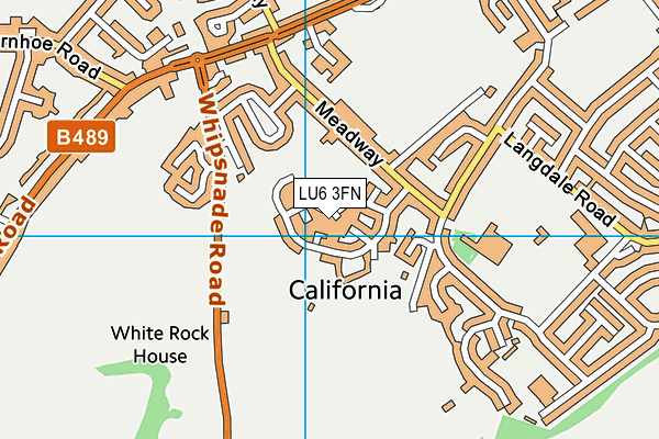 LU6 3FN map - OS VectorMap District (Ordnance Survey)