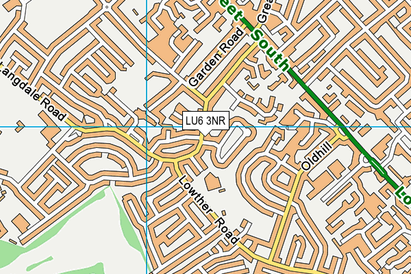 LU6 3NR map - OS VectorMap District (Ordnance Survey)