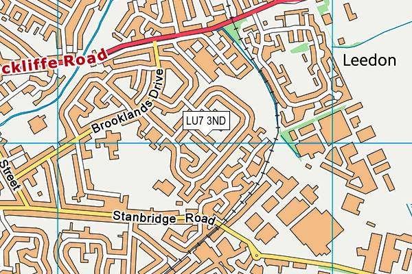 LU7 3ND map - OS VectorMap District (Ordnance Survey)