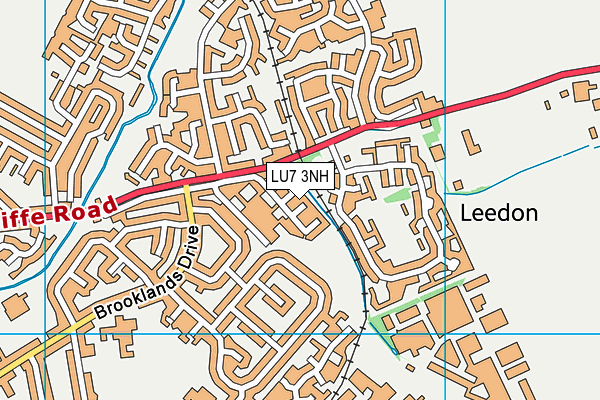 LU7 3NH map - OS VectorMap District (Ordnance Survey)