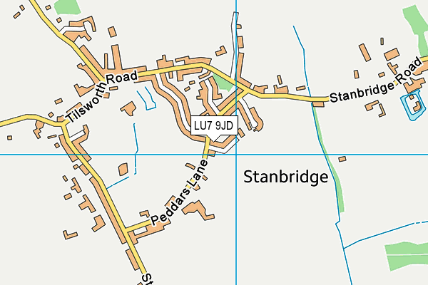 Map of STANBRIDGE HOMES LIMITED at district scale