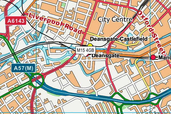 M15 4GB map - OS VectorMap District (Ordnance Survey)