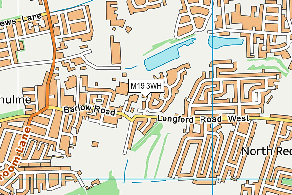 M19 3WH map - OS VectorMap District (Ordnance Survey)