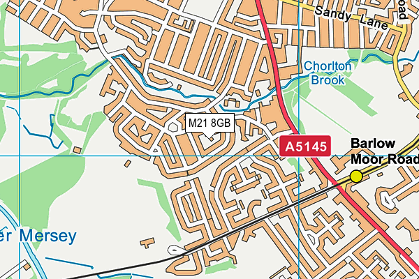 M21 8GB map - OS VectorMap District (Ordnance Survey)