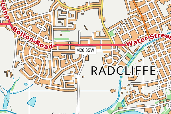 Cams Lane Primary School map (M26 3SW) - OS VectorMap District (Ordnance Survey)