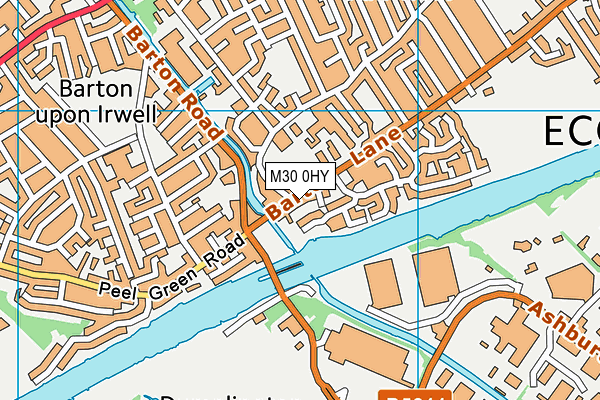 M30 0HY map - OS VectorMap District (Ordnance Survey)