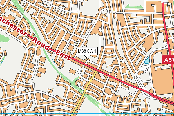 St. Edmund's Rc Primary School map (M38 0WH) - OS VectorMap District (Ordnance Survey)