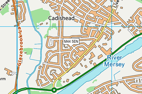 M44 5EN map - OS VectorMap District (Ordnance Survey)