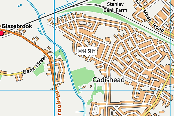 M44 5HY map - OS VectorMap District (Ordnance Survey)