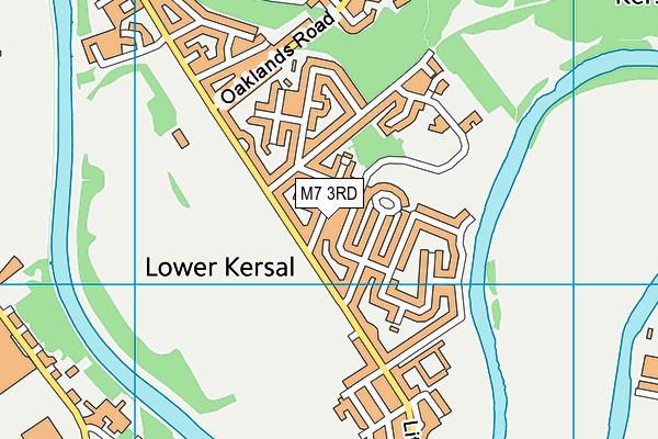 M7 3RD map - OS VectorMap District (Ordnance Survey)