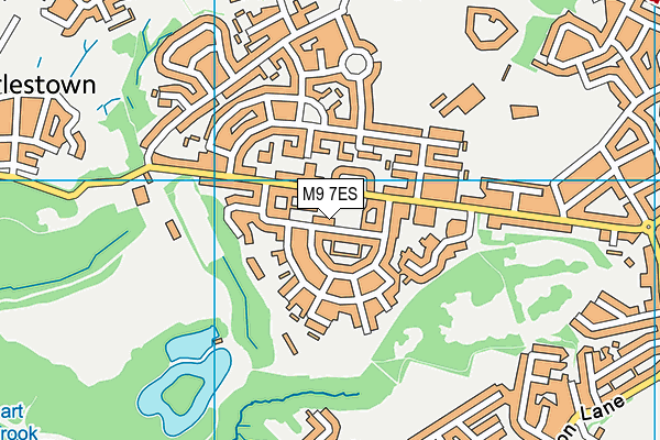 M9 7ES map - OS VectorMap District (Ordnance Survey)